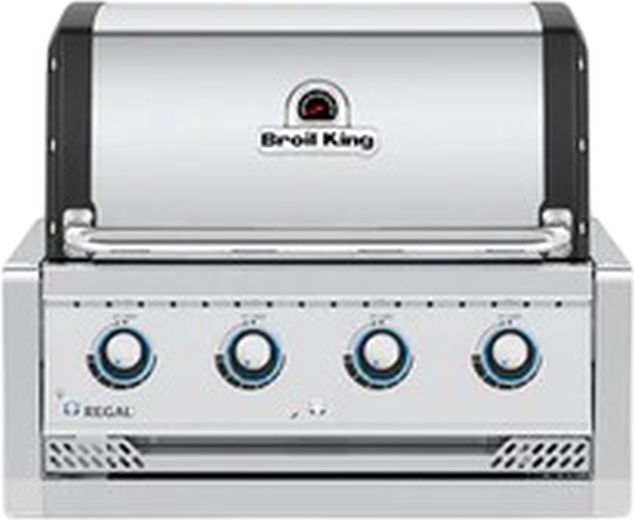 Broil King® Regal™ S420 4-Burner Stainless Steel Built In Natural Gas Grill-0