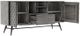Armen Living Makena Black/Tundra Grey Sideboard Buffet-2