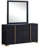 Coaster® Marceline Black Dresser and Mirror-0