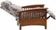 Best® Home Furnishings Field and Stream Home Tuscan Distressed Pecan/Fawn High Leg Manual Recliner-2