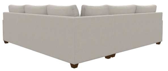 La-Z-Boy® Wilmette 2-Piece Dove Sectional-2