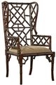 Furniture Classics Regency Dark Brown Wingback Chair-0
