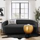 TOV Furniture Ellison Black Velvet Sofa-4