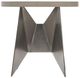 Bernhardt Solaria Dune Side Table with Nickel Base-3