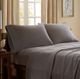 Olliix by Peak Performance Grey King 3M Scotchgard Micro Fleece Sheet Set-2