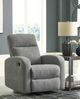 Signature Design by Ashley® Gauntlet Sterling Manual Rocker Recliner-5