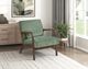 Homelegance® Twill Brown/Green Accent Chair-1