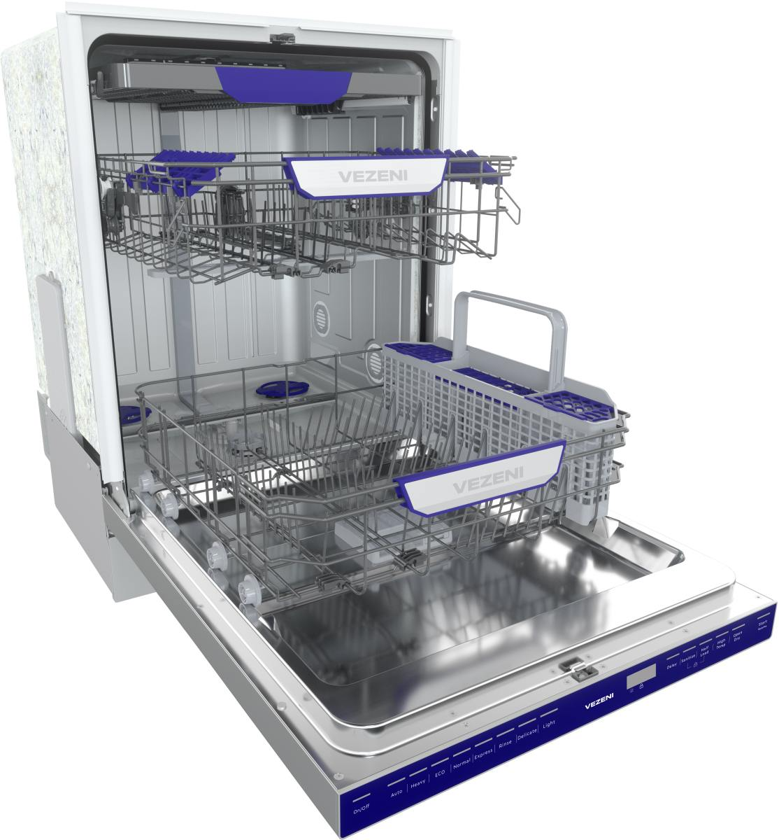 VEZENI VDS100-SS Dishwasher - Thumbnail 3