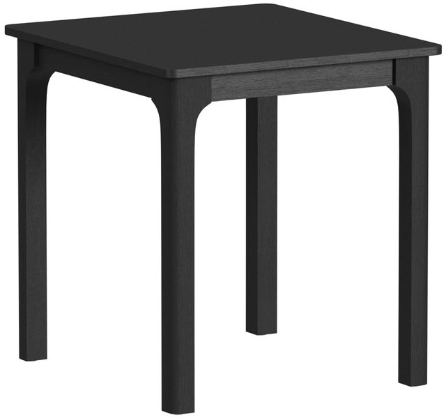 Elements International Garcia 2-Piece Black Occasional Table Set-3