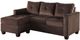 Mazin Furniture Phelps 2-Piece Coffee Reversible Sofa Chaise Sectional-1