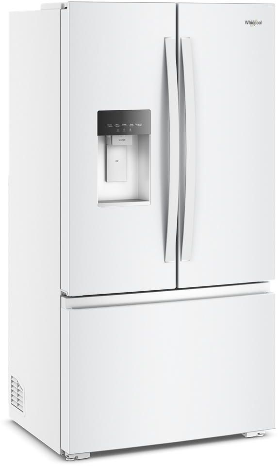 Whirlpool® 36" 23.4 Cu. Ft. White Counter Depth French Door Refrigerator-1