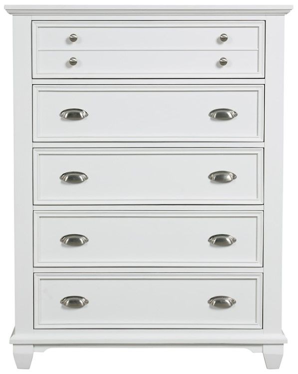 New Classic® Home Furnishings Jamestown White Chest-2