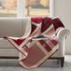 Olliix by Woolrich Red Huntington Oversized Cotton Quilted Throw-0