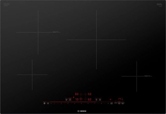 Bosch® 800 Series 30" Black Induction Cooktop -0
