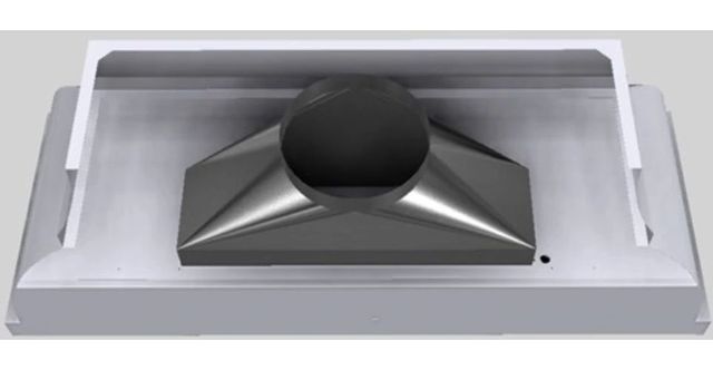 Vent-A-Hood® Designer Series 66" White Wall Mounted Range Hood-3