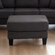 Furniture of America® Cinderford Dark Gray Storage Ottoman-1