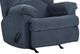 American Wholesale Furniture Cassian Indigo Manual Recliner-1