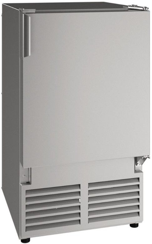 U-Line® 23 lb. Stainless Steel Built-in Crescent Ice Maker-0