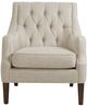 Olliix by Madison Park Beige Qwen Button Tufted Accent Chair-0