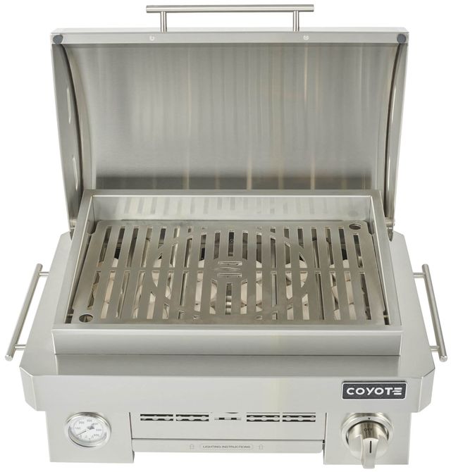 Coyote® Outdoor Living 1-Burner Stainless Steel Portable Liquid Propane Grill-2