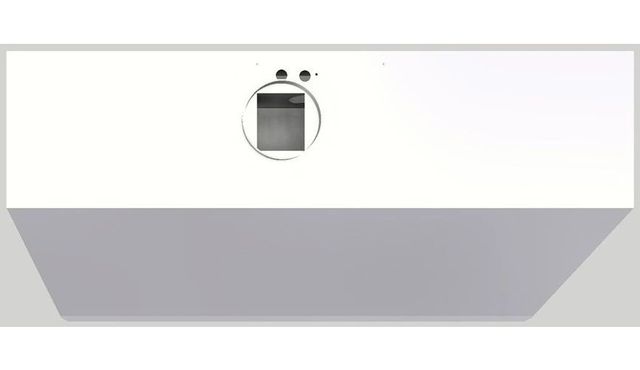 Vent-A-Hood® 48" White Wall Mounted Range Hood-2