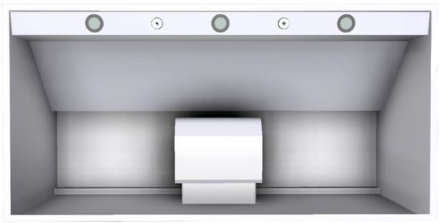 Vent-A-Hood® Premier Magic Lung® 48" White Wall Mounted Range Hood-2