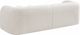 Meridian Furniture Emory Cream Upholstered Sofa-4