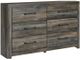 Signature Design by Ashley® Drystan 4-Piece Multi Queen Panel Bed Set-2