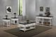 TEI Vintage Estates Antique White/Dark Knotty Oak Chair Side Table-4