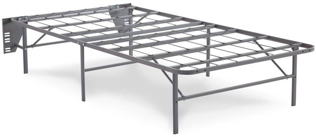 Sierra Sleep® by Ashley® Bonnell 2-Piece 10" Hybrid and Better than a Boxspring Foundation Twin Mattress Set-2