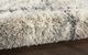 Nourison Home™ Oslo Shag Ivory/Grey 5'x8' Style 1 Area Rug-4