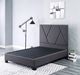 Legends Home Modern Dark Slate Gray King Panel Bed-1