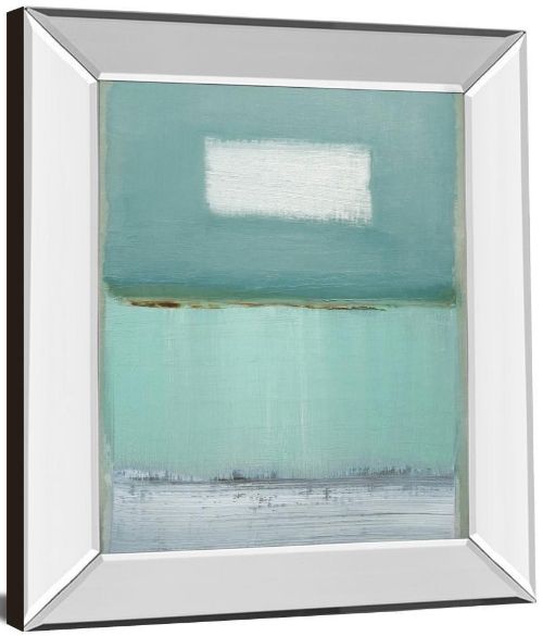 Classy Living Caroline Gold Azure 1 22"W Wall Art-3