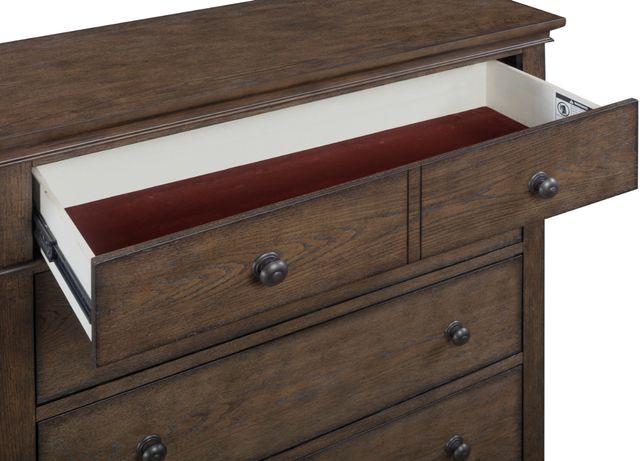 aspenhome® Oxford Cocoa 5-Drawer Chest-4