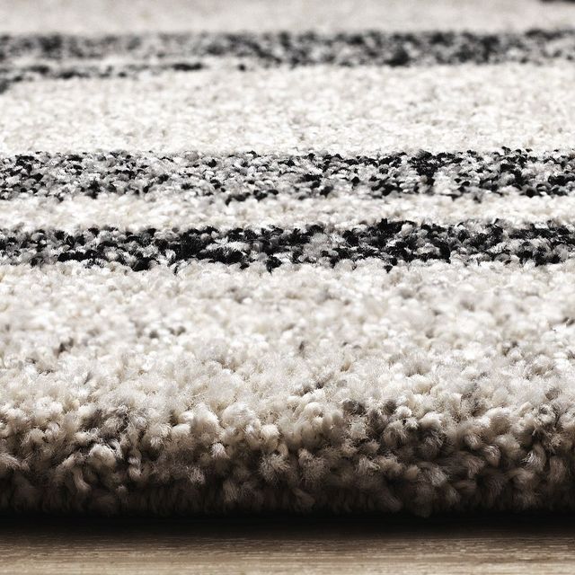 Kalora Interiors Marquis Black/White 5'x8' Area Rug-2