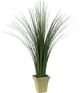 A & B Home Green Ornamental Potted Grass-0