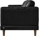 Elements International Hampton Fiero Black Sofa-2