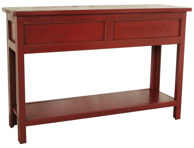 American Heartland Manufacturing Rustic Sofa Table-2