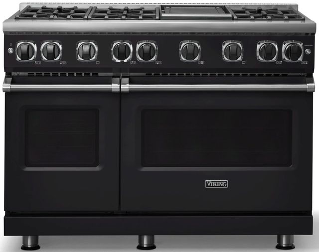 Viking® 7 Series 48" Onyx Pro Style Gas Range with Griddle-0