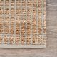 LR Home Natural Fiber Gray 8'x10' Area Rug-4