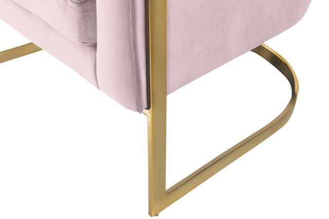Meridian Furniture Carter Pink Velvet Chair-3