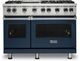 Viking® 5 Series 48" Slate Blue Pro Style Natural Gas Range with 12" Griddle-0