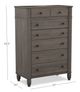 Durham Furniture George Washington Architect Tall Chest-3