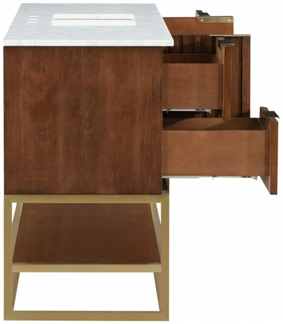 Meridian Furniture Monad Walnut 48" Bathroom Vanity-4