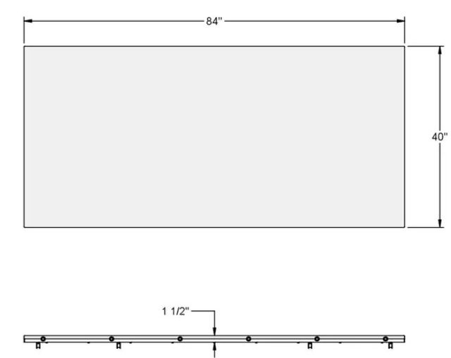 Amisco Customizable Parade Counter Height Dining Table-3