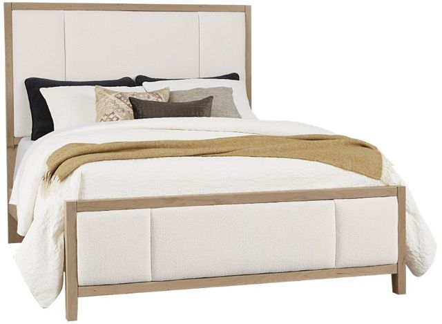 Artisan & Post by Vaughan-Bassett Crafted Cherry Bedroom by Ben & Erin Napier Bleached/White Queen Panel Bed-0