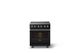 Viking® 5 Series 30" Onyx Pro Style Induction Range with Polished Chrome Trim-3