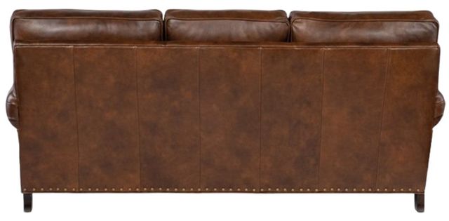 Bradington-Young Carrado Cognac 8-Way Tie Stationary Sofa-2