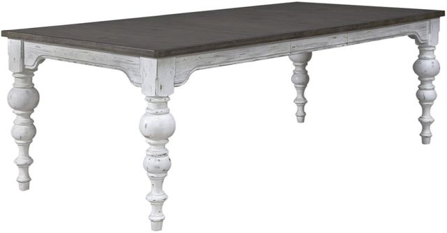 Liberty Furniture River Place 5-Piece Gray/Riverstone White/Tobacco Dining Set-1