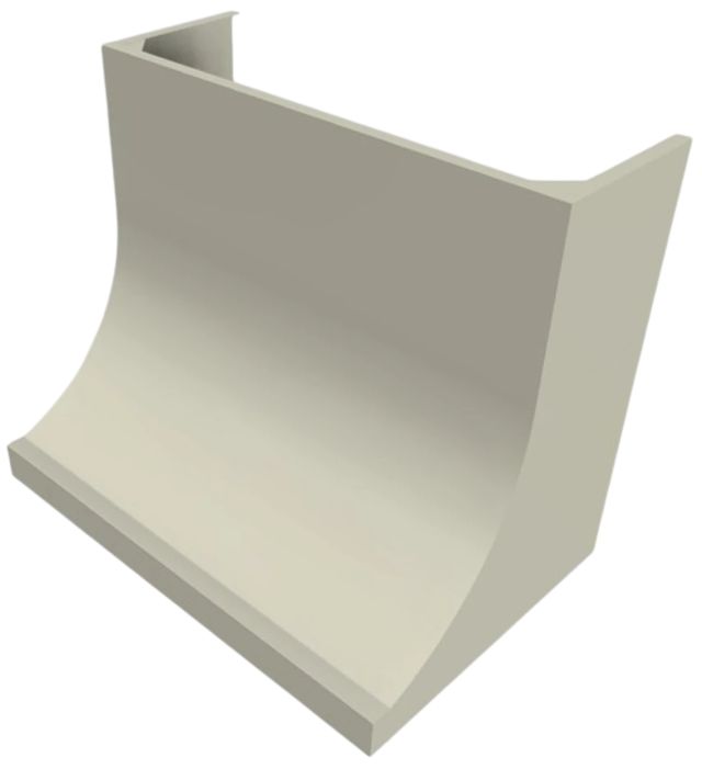 Vent-A-Hood® 36" Biscuit Wall Mounted Range Hood-1